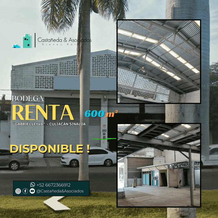 bodega en renta boulevard general gabriel leyva solano jorge almada culiacan sinaloa pkiaoY8